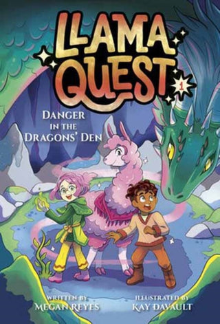 Cover image for 9780593808542 - Llama Quest #1: Danger in the Dragons' Den