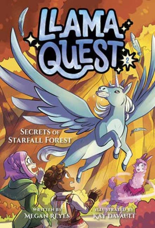Cover image for 9780593808573 - Llama Quest #2: Secrets of Starfall Forest