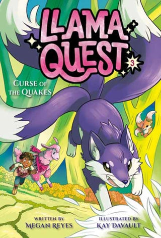 Cover image for 9780593808603 - Llama Quest #3: Curse of the Quakes