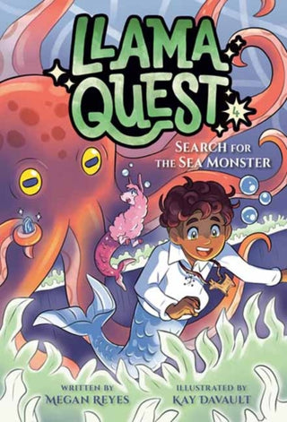 Cover image for 9780593808634 - Llama Quest #4: Search for the Sea Monster