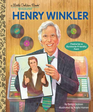 Cover image for 9780593810392 - Henry Winkler: A Little Golden Book Biography