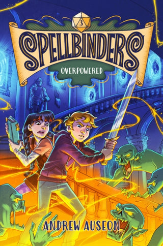 Cover image for 9780593813393 - Spellbinders: Overpowered