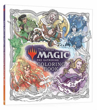 Cover image for 9780593838198 - The Official Magic: The Gathering Coloring Book