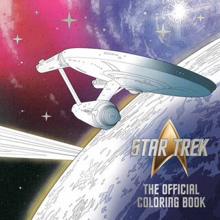 Cover image for 9780593838242 - Star Trek: The Official Coloring Book