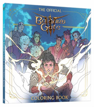 Cover image for 9780593840009 - The Official Baldur's Gate 3 Coloring Book