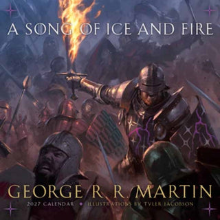 Cover image for 9780593873311 - A Song of Ice and Fire 2027 Calendar