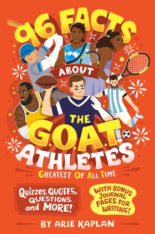 Cover image for 9780593889008 - 96 Facts About the G.O.A.T. Athletes (Greatest of All Time)