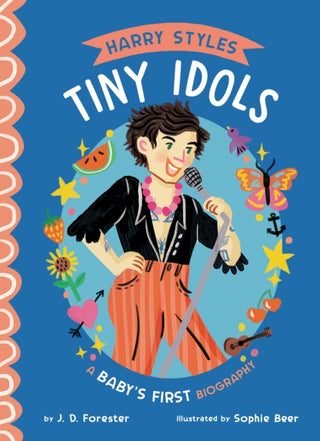 Cover image for 9780593889282 - Harry Styles: A Baby's First Biography