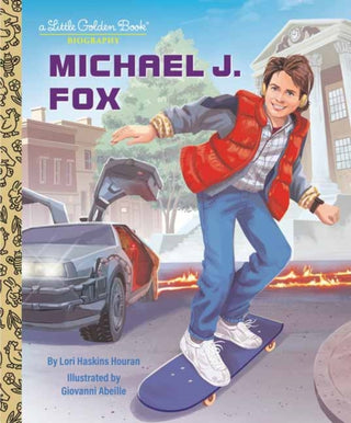 Cover image for 9780593898086 - Michael J. Fox: A Little Golden Book Biography