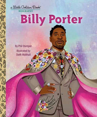 Cover image for 9780593898109 - Billy Porter: A Little Golden Book Biography