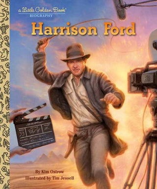 Cover image for 9780593900123 - Harrison Ford: A Little Golden Book Biography