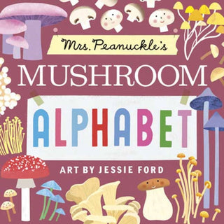 Cover image for 9780593903124 - Mrs. Peanuckle's Mushroom Alphabet