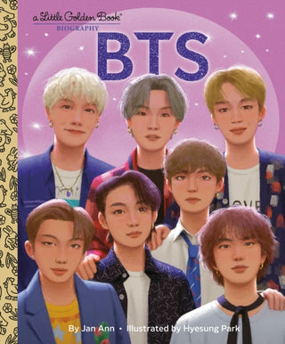 Cover image for 9780593904428 - BTS: A Little Golden Book Biography