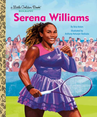 Cover image for 9780593904466 - Serena Williams: A Little Golden Book Biography