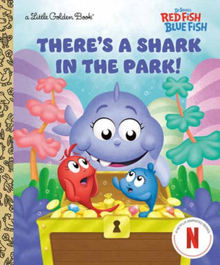 Cover image for 9780593905449 - There's a Shark in the Park! (Dr. Seuss's Red Fish, Blue Fish)