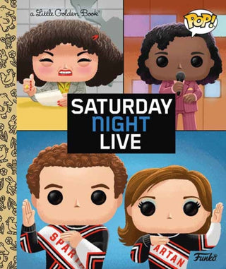 Cover image for 9780593906521 - Saturday Night Live Little Golden Book (Funko Pop!)