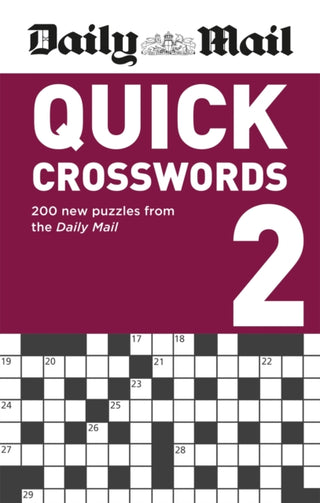 Supplemental image for 9780600636243 - Daily Mail Quick Crosswords Volume 2