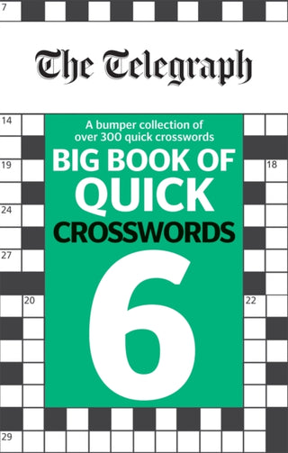 Cover image for 9780600636649 - The Telegraph Big Book of Quick Crosswords 6