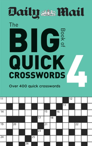 Cover image for 9780600637172 - Daily Mail Big Book of Quick Crosswords Volume 4