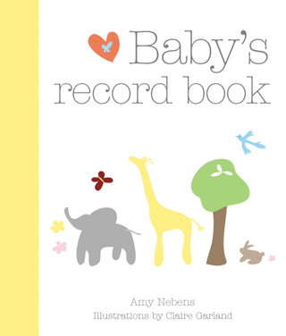 Cover image for 9780600639268 - Baby's Record Book