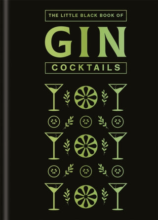 Cover image for 9780600640165 - The Little Black Book of Gin Cocktails