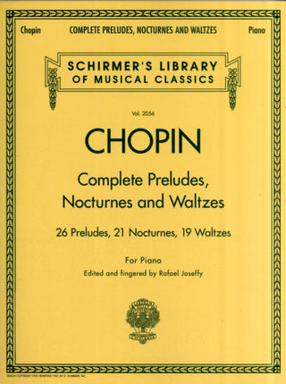 Supplemental image for 9780634099205 - Complete Preludes, Nocturnes & Waltzes