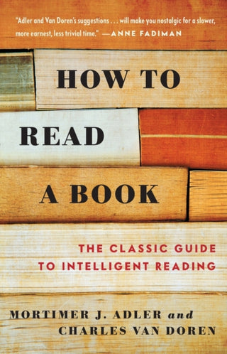 Cover image for 9780671212094 - How to Read a Book