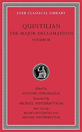 Cover image for 9780674997424 - The Major Declamations, Volume III