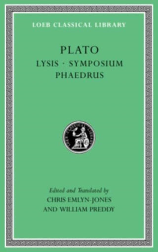 Cover image for 9780674997431 - Lysis. Symposium. Phaedrus