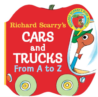 Cover image for 9780679806639 - Richard Scarry's Cars and Trucks from A to Z