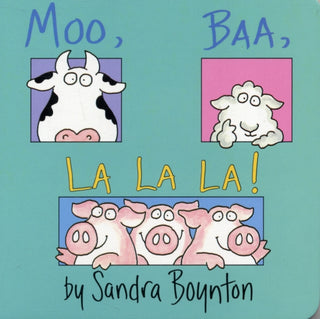 Cover image for 9780689861130 - Moo, Baa, La La La