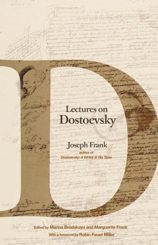 Cover image for 9780691178967 - Lectures on Dostoevsky