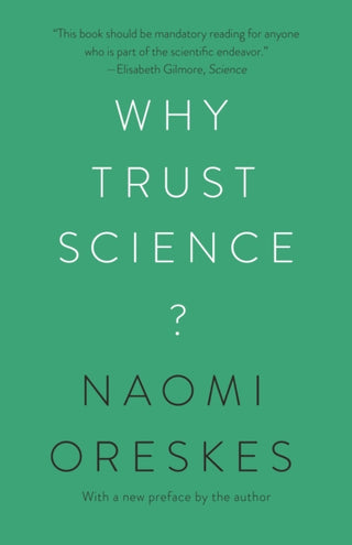 Cover image for 9780691212265 - Why Trust Science?