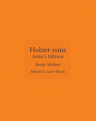 Cover image for 9780691228594 - Holzer-isms