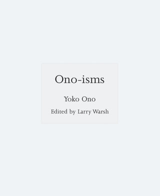 Cover image for 9780691239224 - Ono–isms