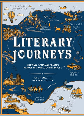 Cover image for 9780691266398 - Literary Journeys – Mapping Fictional Travels across the World of Literature