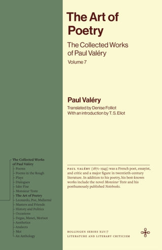 Cover image for 9780691292922 - The Art of Poetry