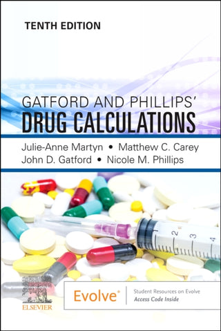 Cover image for 9780702082542 - Gatford and Phillips' Drug Calculations