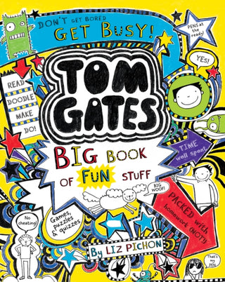 Cover image for 9780702306204 - Tom Gates: Big Book of Fun Stuff