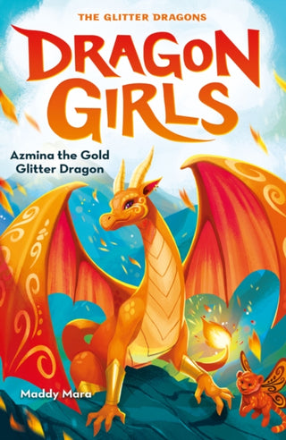 Supplemental image for 9780702310997 - Azmina the Gold Glitter Dragon