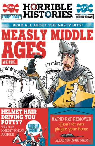 Cover image for 9780702311260 - Measly Middle Ages (newspaper edition)
