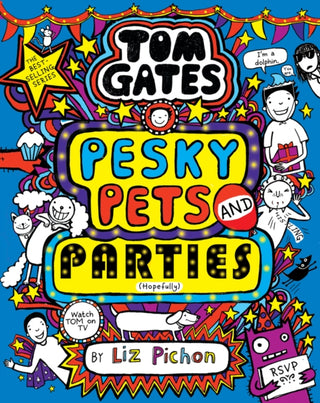 Cover image for 9780702313448 - Tom Gates: Pesky Pets and Parties