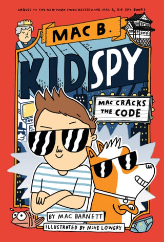 Cover image for 9780702315961 - Mac Cracks the Code (Mac B., Kid Spy #4)