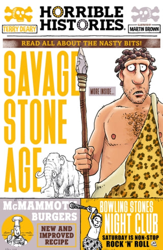 Cover image for 9780702319105 - Savage Stone Age (newspaper edition)