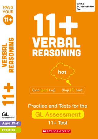 Cover image for 9780702319525 - 11+ Verbal Reasoning Practice and Test for the GL Assessment Ages 10-11