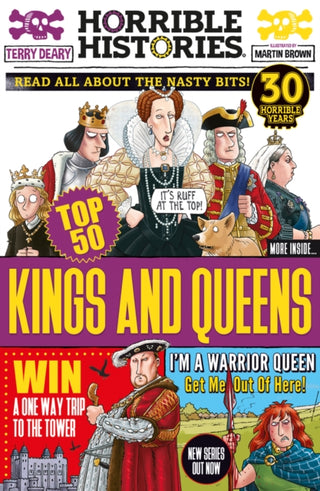 Cover image for 9780702325151 - Top 50 Kings and Queens