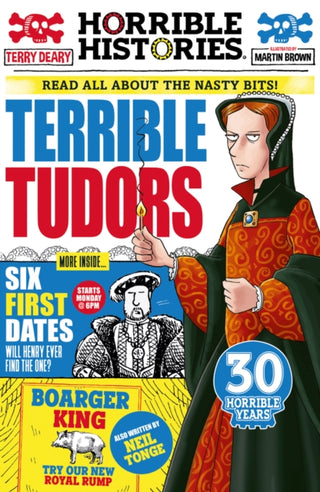 Cover image for 9780702325762 - Terrible Tudors