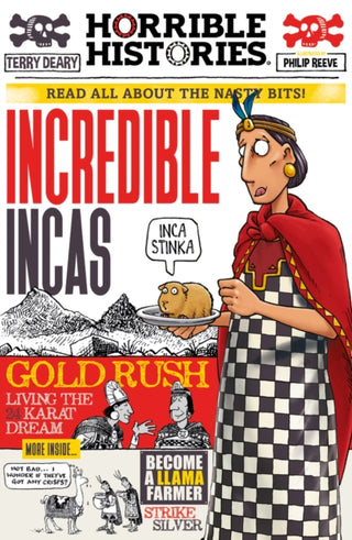 Cover image for 9780702325793 - Incredible Incas (newspaper edition)