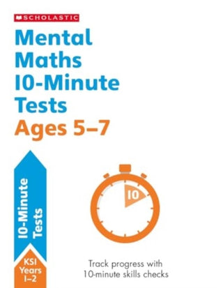 Cover image for 9780702326738 - Mental Maths 10-Minute Tests Ages 5-7