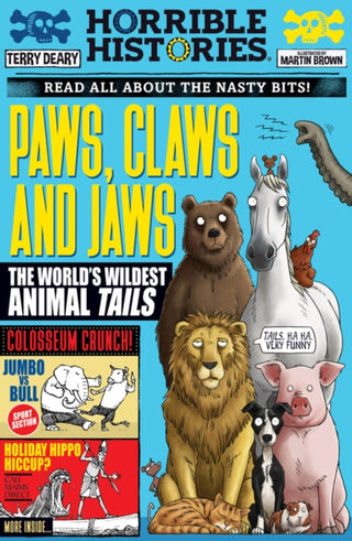 Cover image for 9780702331022 - Paws, Claws and Jaws: The World's Wildest Animal Tails